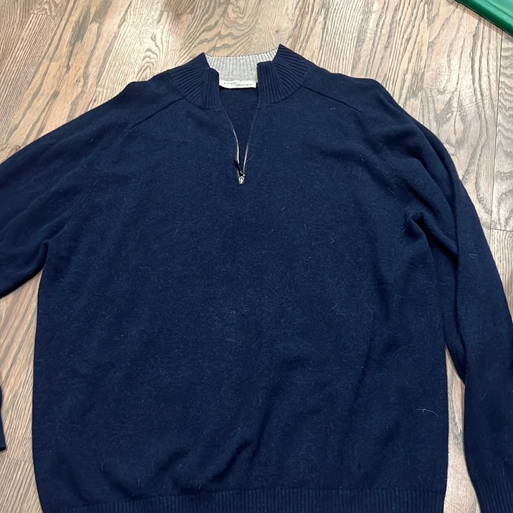 Mens Cashmere Long Sleeve sweater